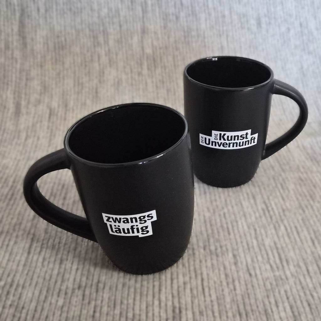 Kaffeebecher "zwangsläufig" (vanillafreundlich)